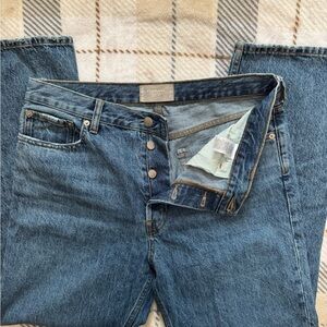 Everlane Relaxed Fit Blue Jeans